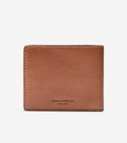 Cole Haan Smooth Leather Slim Bifold British Tan One Size
