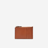 Cole Haan Card Case With Zip British Tan One Size