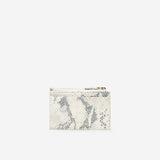 Cole Haan Card Case With Zip Ivory Roccia One Size