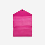 Cole Haan Color Block Flap Wallet Fuchsia Red Colorblock One Size