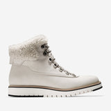 Cole Haan ZERØGRAND Explore Hiker Water Proof Pumice Stone Nubuck /Pumice Stone Shearling Size 6.5