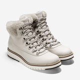 Cole Haan ZERØGRAND Explore Hiker Water Proof Pumice Stone Nubuck /Pumice Stone Shearling Size 6.5