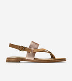 Cole Haan Anica Thong Sandal,Pecan/Rose Gold,9.5 Pecan/Rose Goldsize 9.5