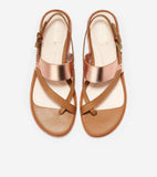 Cole Haan Anica Thong Sandal,Pecan/Rose Gold,9.5 Pecan/Rose Goldsize 9.5