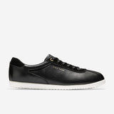 Cole Haan GrandPrø Turf Sneaker Black Leather/Black Suede/Optic White