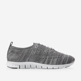 Cole Haan ZERØGRAND Stitchlite Oxford Quiet Shade-Glacier Gray Knit/Quiet Shade Patent/Optic White