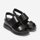 Cole Haan ZERØGRAND Wedge Sandal,Black,10 Blacksize 10