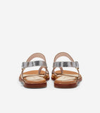 Cole Haan Anica Thong Sandal Gold/Silver Metallicsize 7.5