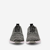 Cole Haan 2.ZERØGRAND Stitchlite Oxford Black/Ironstone Knit/Black Patent/Violet Mist