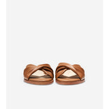 Cole Haan Alyx Slide Sandal Caramel Leather