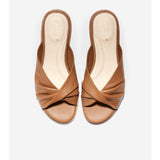 Cole Haan Alyx Slide Sandal Caramel Leather