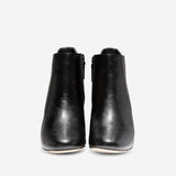 Cole Haan Nella Bootie (65mm) Black Leather/Box Leather