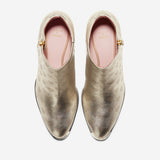 Cole Haan Grand Ambition Bootie (55mm) Soft Gold Leather/ Gold