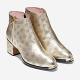 Cole Haan Grand Ambition Bootie (55mm) Soft Gold Leather/ Gold