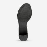Cole Haan Anette Sandal (55mm) Black Tumbled Leather