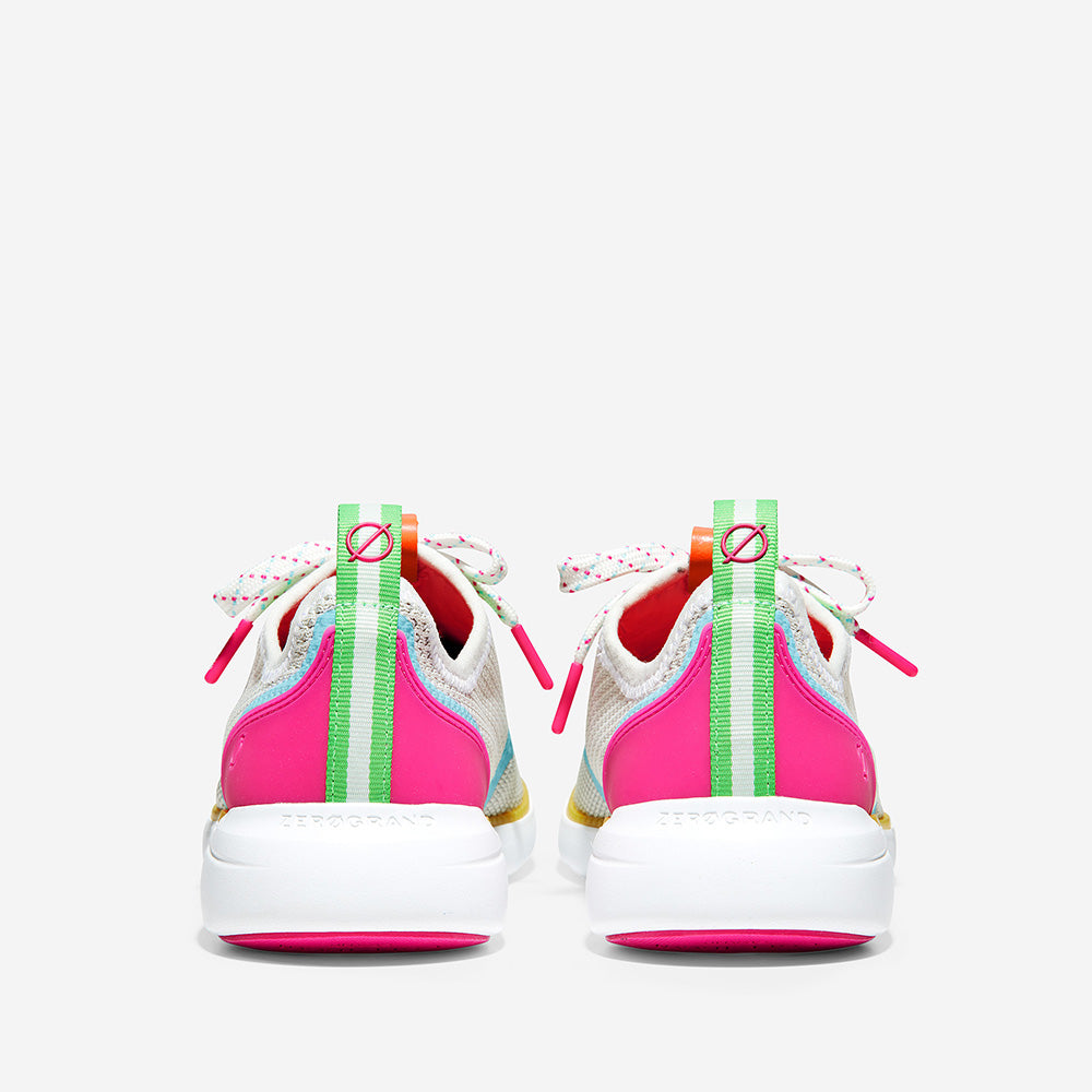 Cole Haan ZERÃGRAND Global Trainer Optic White/Pink Glow/Blue Radiance â Bluesalon.com