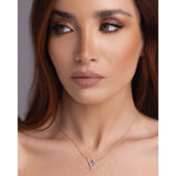 Michella 18 Ct Gold Diamond  Necklace Basic