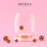 Michella 18 Ct  Gold Diamond Necklace Basic