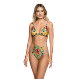 I.D. Sarrieri Energy Flowers High Waist Brief