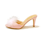 Jaimies Glamour Plume Shoes/Slippers Pink