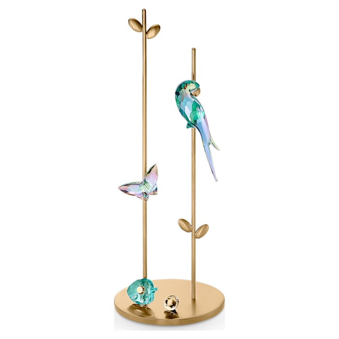 Swarovski Jungle Beats Leaf Magnet Ornament Blue Small | Accessories | Fashion Jewellery | Figurine | New Prices | Womens Swarovski Jungle Beats Leaf Magnet Ornament Blue Small | Accessories | Fashion Jewellery | Figurine | New Prices | Womens