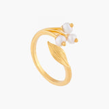 Les Nereides Lily Of The Valley Adjustable Ring