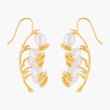 Les Nereides Lily Of The Valley Blossoms Hook Earrings