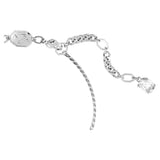 "Swarovski Matrix bracelet Heart, White, Rhodium plated"