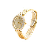 Michael Women's Darci, Yellow Tone, Stones On Bezel