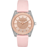 Michael Kors Ladies Watch Channing Rose Gold-Glitz Dial