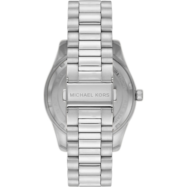 Michael Kors Men's Lexington Multifunction Stainless Steel Watch – Blue ...