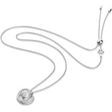 Swarovski Generation Necklace with Pendant White Rhodium plated
