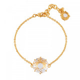 Les Nereides Round Crystal Stone Bracelet