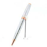 Rsw Stainless Steel Silver With Ip Rg Ball Point Pen - Blue Salon