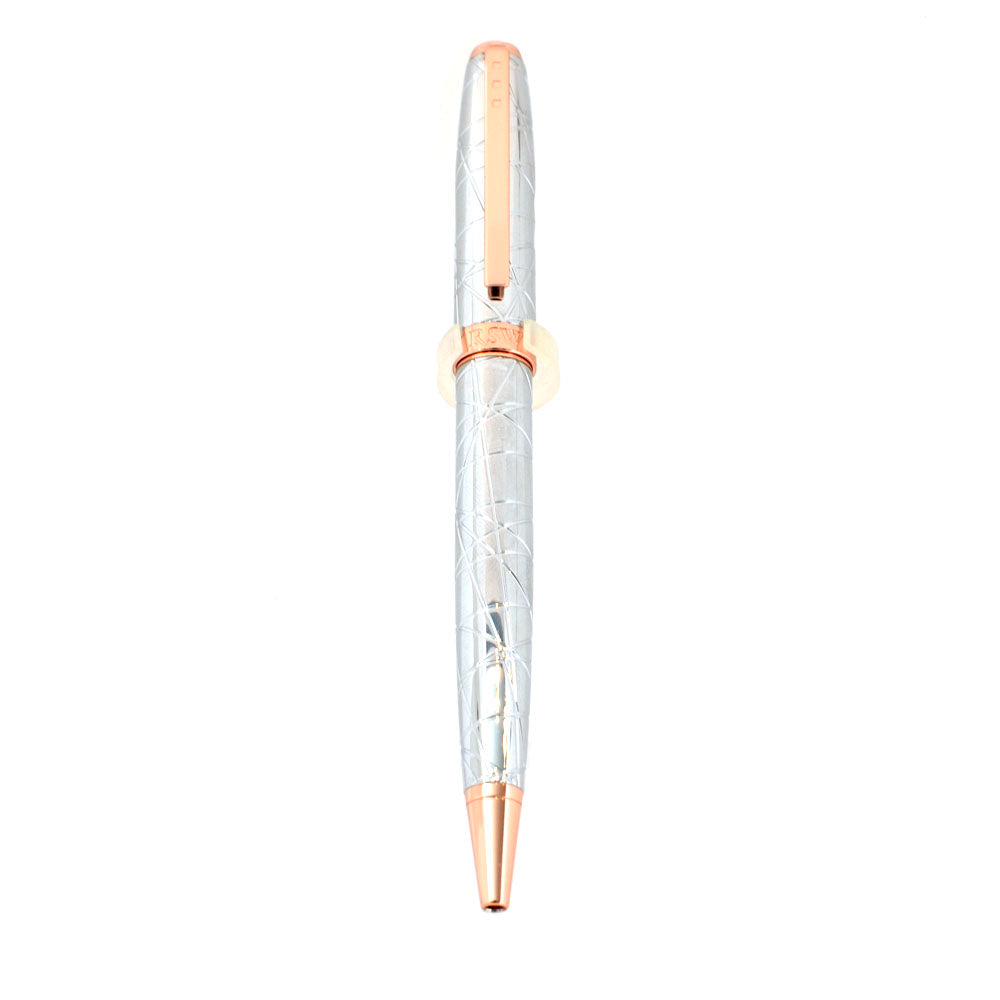 Rsw Stainless Steel Silver With Ip Rg Ball Point Pen | Accessories | Eid Gifts | EID2021 | EID2023 | GCC | Mens | MF Accessories | Pen | SP