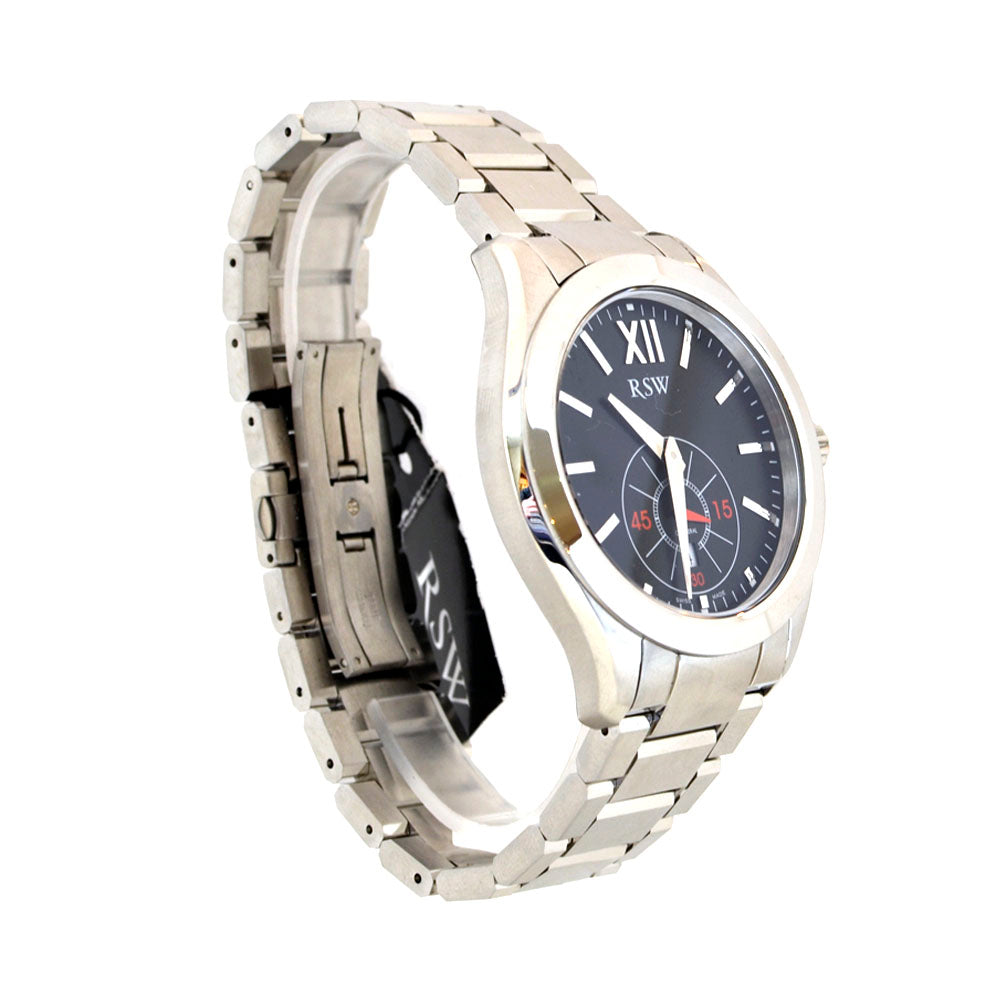 Rsw Men's Stainless Steel Watch With Metal Bracelet | Fashion Watches | GCC | Mens | Mens Watches | SP Rsw Men's Stainless Steel Watch With Metal Bracelet | Fashion Watches | GCC | Mens | Mens Watches | SP