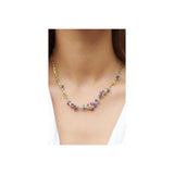 Les Nereides Sprigs Of Lavender Thin Necklace