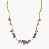 Les Nereides Sprigs Of Lavender Thin Necklace