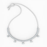 Swarovski Subtle Drops Bracelet White Medium