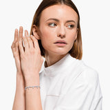 Swarovski Subtle Drops Bracelet White Medium