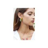 Les Nereides Summer Scents Bouquet Clip-On Earrings