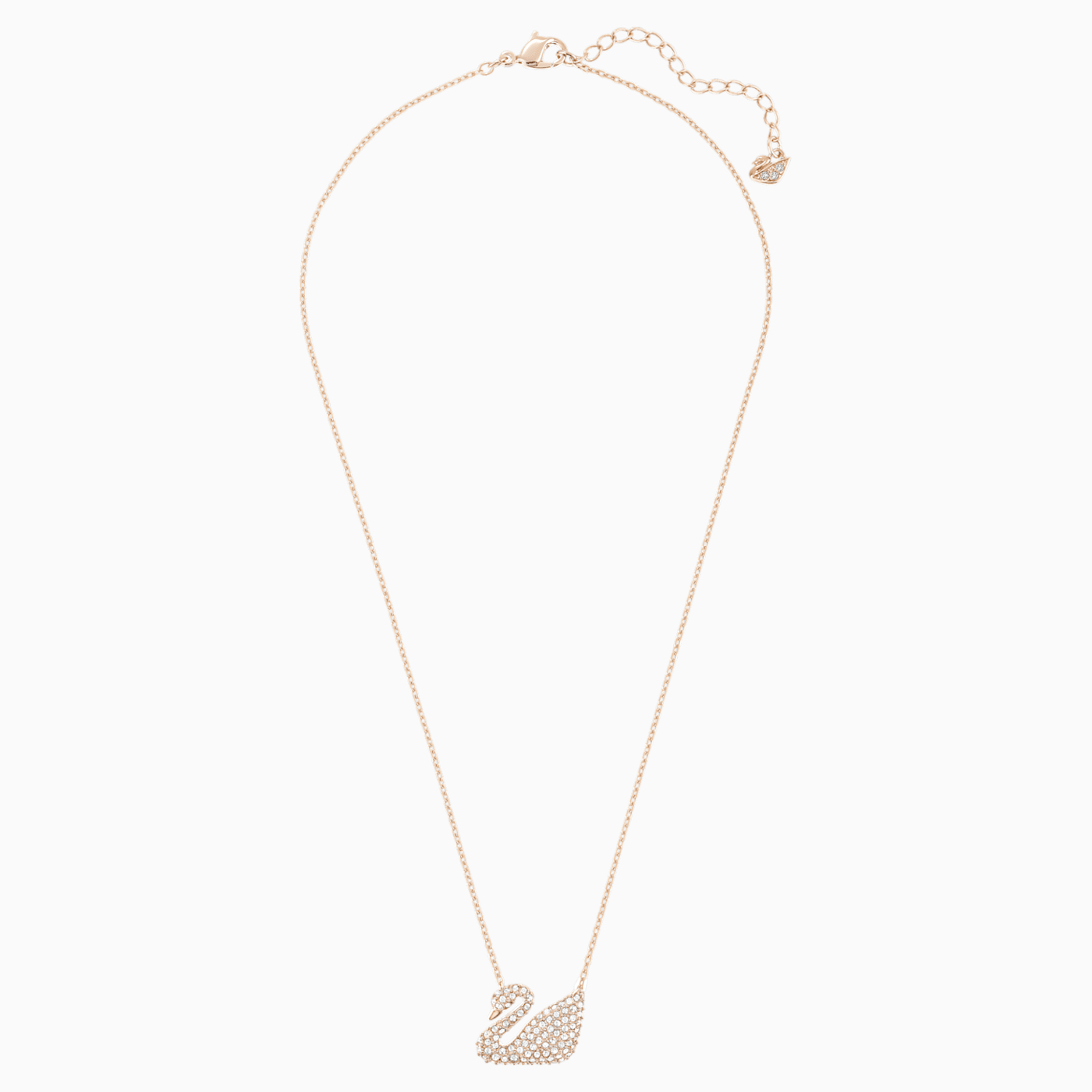 Swan gold necklace deals