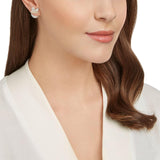 Swarovski Iconic Swan Pierced Earrings Multi-Colored One Size