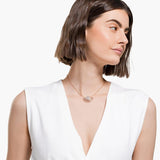 Swarovski Sparkling Dance Dial Up Necklace Dark-Multicoloured Medium