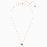 Swarovski Sparkling Dance Round Necklace White White One Size