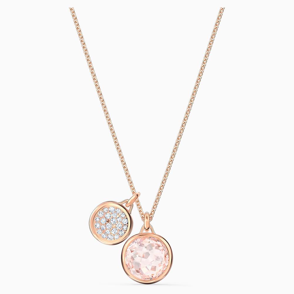 Swarovski Tahlia Doble Pendant Rose Gold One Size – Blue Salon
