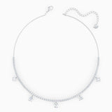Swarovski Tennis Deluxe Mixed Choker White One Size