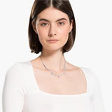Swarovski Tennis Deluxe Mixed Choker White One Size