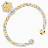 Swarovski The Elements Moon Bracelet Blue Gold-Tone One Size