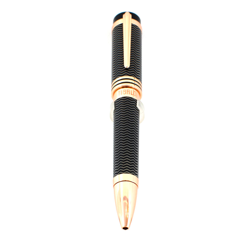 Tibaldi Pen New York Ballpoint Black Rose Gold Color | Accessories | Eid Gifts | EID2021 | GCC | Mens | MF Accessories | Pen | SP Tibaldi Pen New York Ballpoint Black Rose Gold Color | Accessories | Eid Gifts | EID2021 | GCC | Mens | MF Accessories | Pen | SP